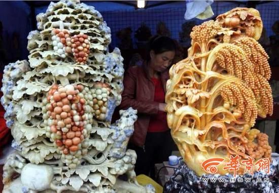 西安奇石博览会现场