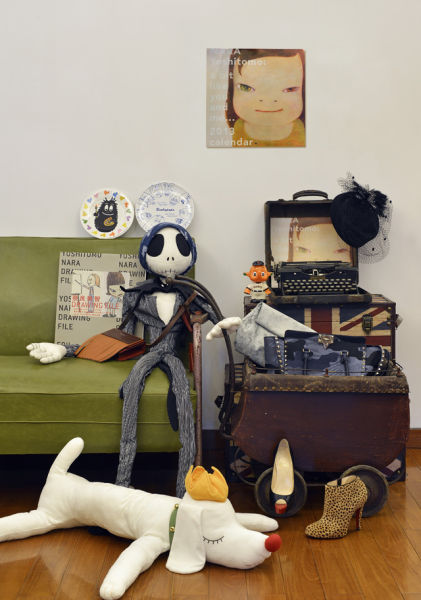 从去年夏天开始，鱼儿成系统地搜罗起 Marimekko 的服装，如今她拥有了 30 多件藏品