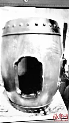 遭窃的黄花梨木鼓凳