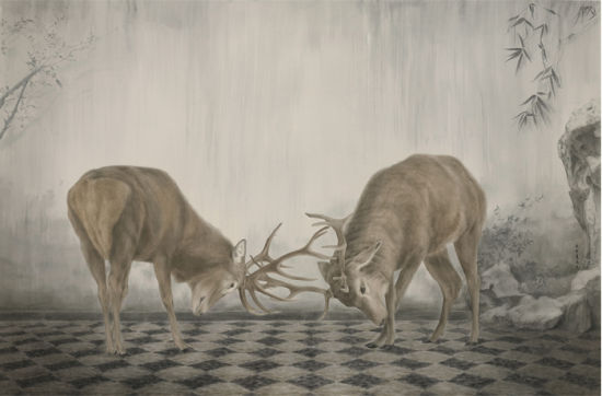 2011年作品《墙内小戏》