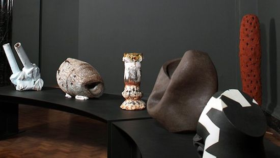 英国V&A博物馆当代陶瓷展室，藏有欧洲、亚洲及北美洲的当代陶瓷作品。