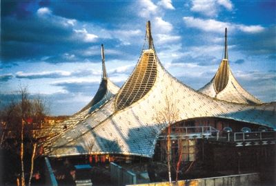 1967年蒙特利尔博览会上的西德展厅。