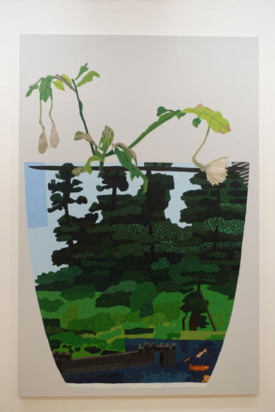 　　乔纳斯·伍德去年的新作《花盆里渐趋枯萎的植物》