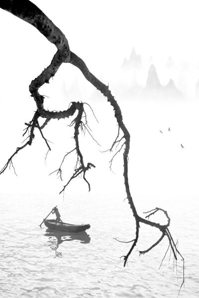 《极乐之旅》，照片摄于 1952 年，再创作于 2007 年。