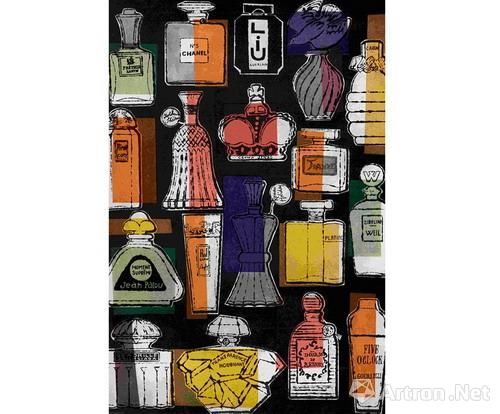 　　沃霍尔为《Happer's Bazzar》创作的插画