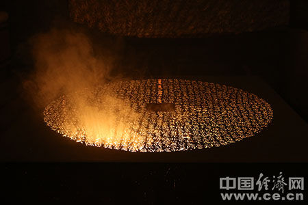 宋军生作品香痕装置《道德经》卷