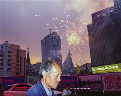 刘涛拍摄的拾荒者