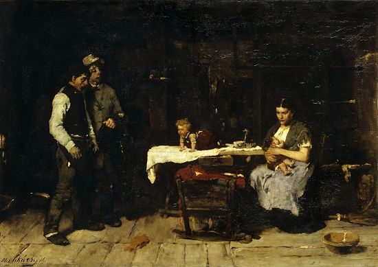 蒙卡奇《喝醉的丈夫》