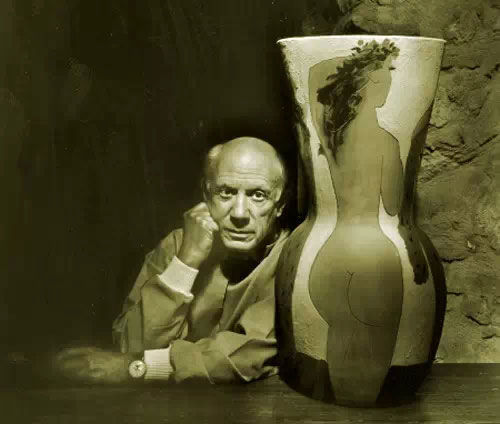 毕加索晚年童趣纯真的陶瓷艺术作品