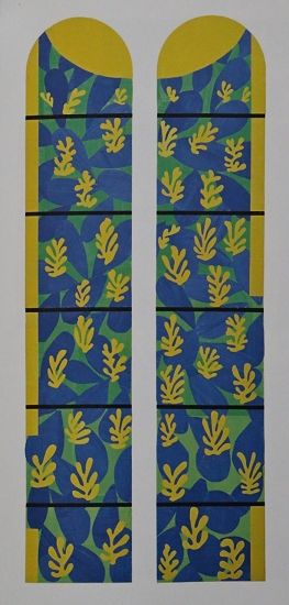 1954年马蒂斯逝世后《巴黎竞赛画报》出版的关于他的专刊的封面