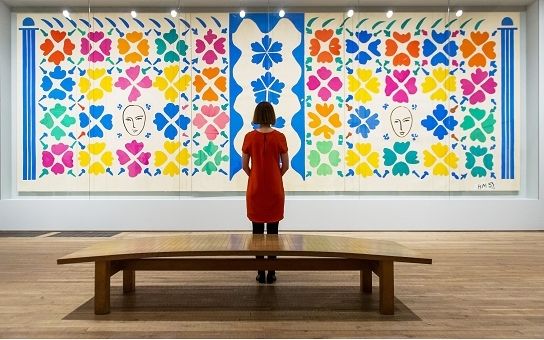 英国伦敦泰特现代艺术馆“马蒂斯：剪纸”展现场