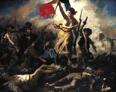 法国浪漫主义艺术家德拉克洛瓦创作于1830年的《自由引导人民》被认为是最受亚洲观众关注的藏品之一。