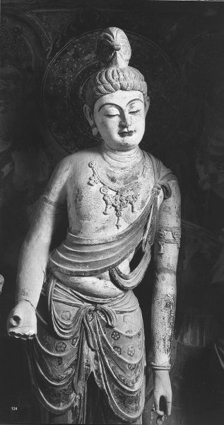 第45窟西壁龛内北侧 菩萨（盛唐）