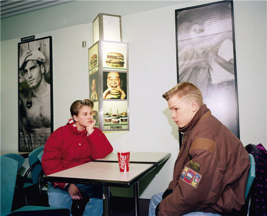 出自《无聊的情侣》系列(摄于1991年)