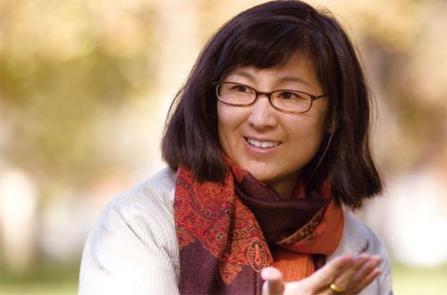 华裔建筑师林璎。（美国《侨报》资料图）