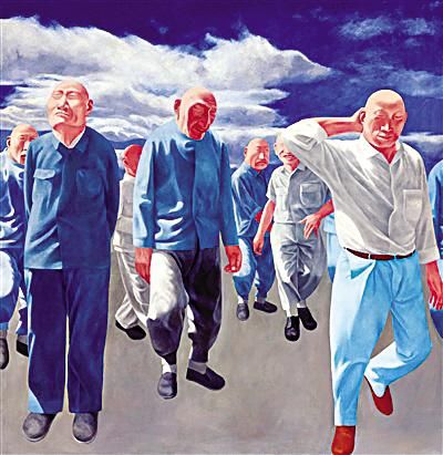 方力钧作品《系列二(之四)》在香港苏富比2014秋季拍卖会中以5948万港元成交，刷新艺术家个人作品成交纪录