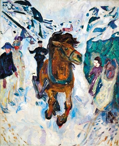 《飞驰的马》 (1910年-1912年)