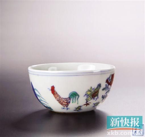 明成化 鸡缸杯 资料图