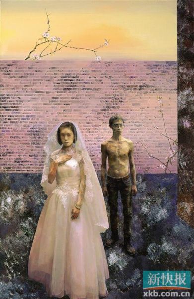 ■林锋《春暖花开》200cm×130cm