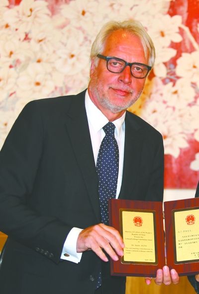 马丁·罗特    本报记者 卢 旭 摄