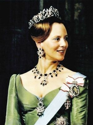 年轻时的丹麦女王玛格丽特二世