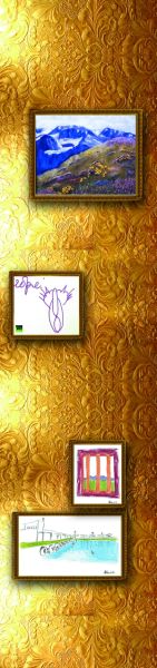 曼德拉画的反映监狱生活的作品。