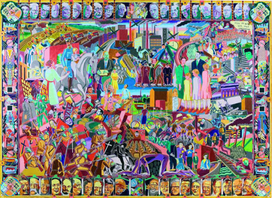 内高用了12年的事件为丹麦女王50寿辰创作了17幅挂毯，这批作品被丹麦艺术界视为内高自上世纪70年代以后最重要的代表作