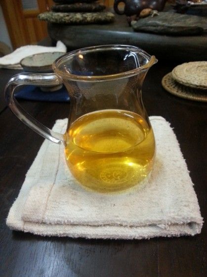 千年古树茶茶汤清透明亮