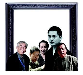 楚天金报讯 图为：从左至右分别为：唐小禾、郭润文、程犁、曾梵志、尚扬