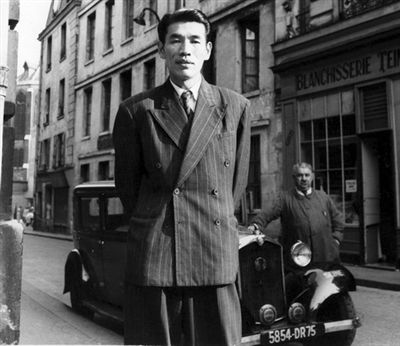 1955年朱德群初到法国巴黎。
