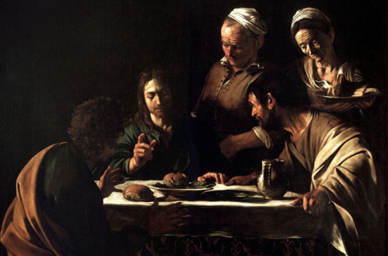 由意大利米兰布雷拉画廊与香港赛马会共同呈现的“光•影——意大利巴洛克艺术大师•卡拉瓦乔”昨日于香港隆重开幕。该展览中最引人注目的作品当属卡拉瓦乔的巴洛克绘画巨作《以马忤斯的晚餐》（1606），该