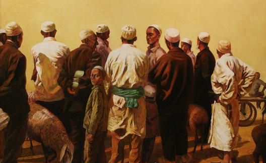 买买提江·阿布油画化作品