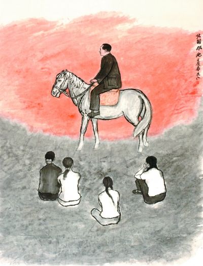 北国风光 252厘米×193厘米   2012年