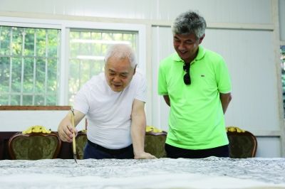 作画中的李小可