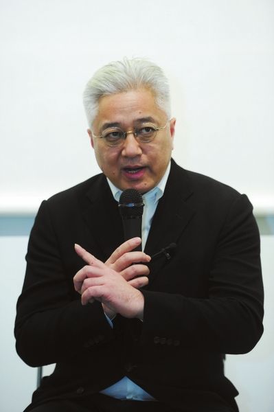 徐累。京华时报记者任峰涛摄