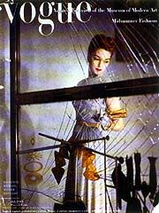《大玻璃》的照片成为１９４５年７月美国《时尚》杂志的封面