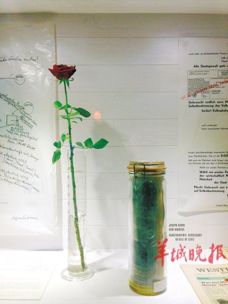 《如何克服党派独裁》。在博伊斯看来：“没有玫瑰我们什么也不做，因为我们无法思考。”