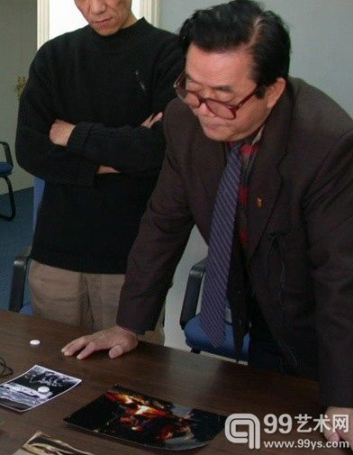 韩子善教授（图片来源于那日松微博）