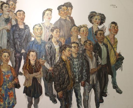 刘沛沛油画作品