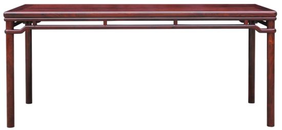 沈平设计紫檀画案 1800×800×820厘米