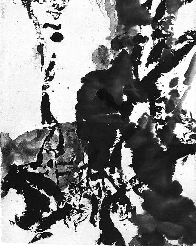 赵无极作品：足迹