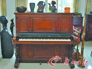 伊丽莎白女王曾经弹奏过的钢琴。