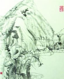 姜建忠 仿八大 30×40cm 2013年