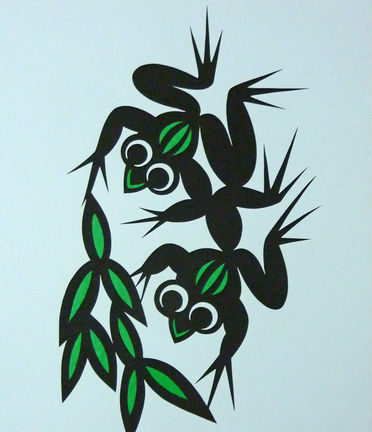 王子淦的《蛙跃》