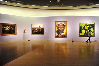 展览现场。本报记者任峰涛摄