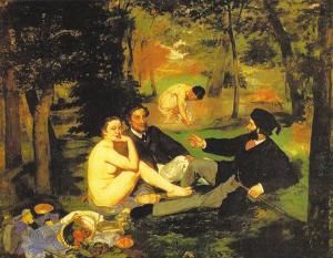 《草地上的午餐》