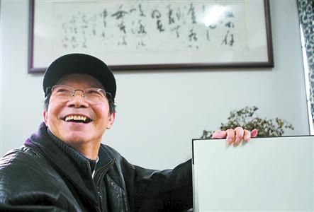 图片说明：第六届上海文学艺术奖“终生成就奖”获得者方增先。　