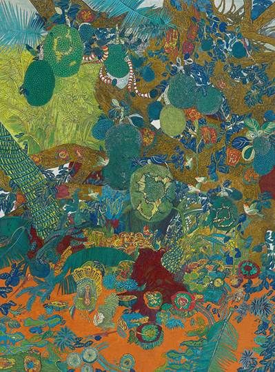 　　神秘的海南(拍品编号：18) 起拍价：70000元 　　场次：第二届现代工笔画画展网拍专场(一)