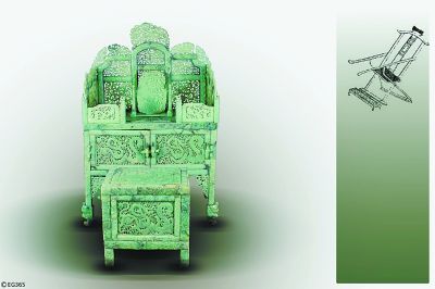 被质疑的“汉代玉凳” CFP供图