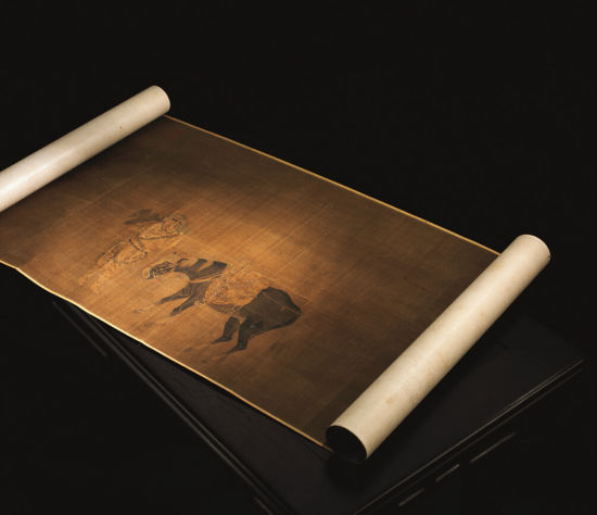 宋人摹郭忠恕四猎骑图 宋人摹郭忠恕四猎骑图